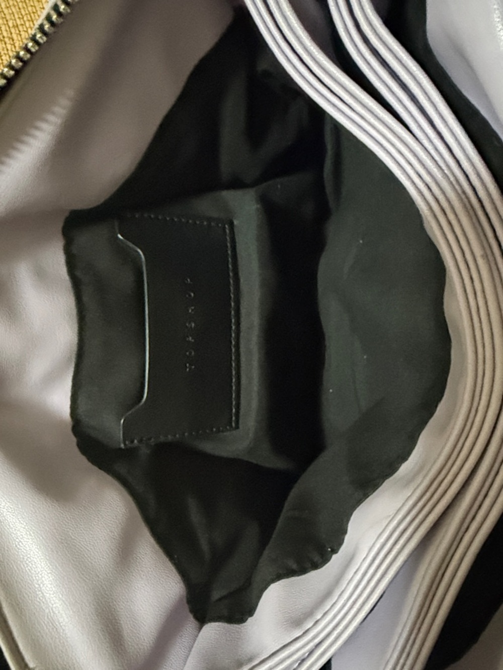 Topshop Lilac Chain Handle Shoulder Bag - Picture 4 of 7